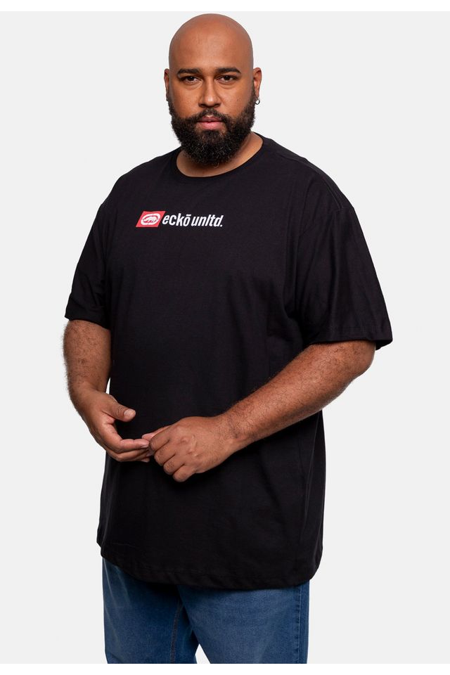 Camiseta-Ecko-Estampada-Plus-Size-Preta