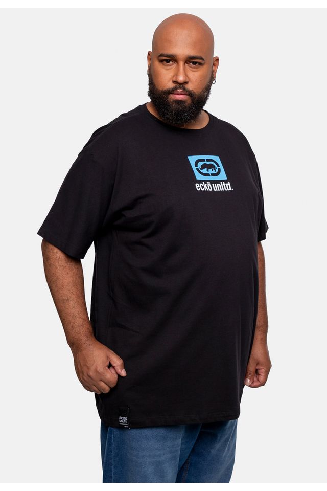 Camiseta-Ecko-Estampada-Plus-Size-Preta