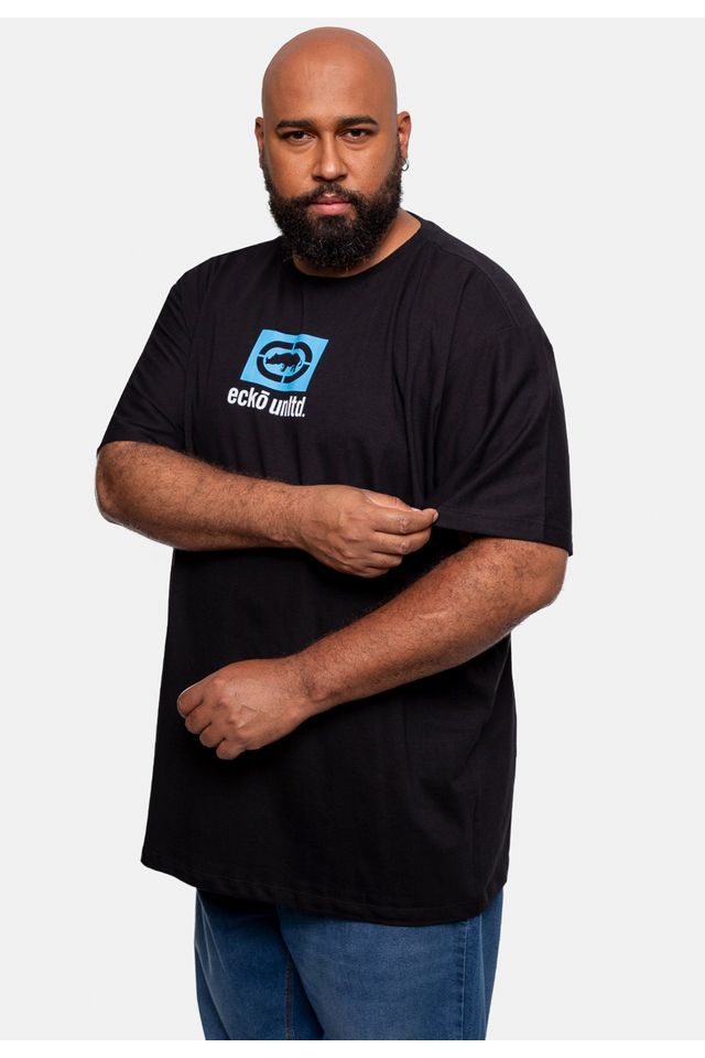 Camiseta-Ecko-Estampada-Plus-Size-Preta