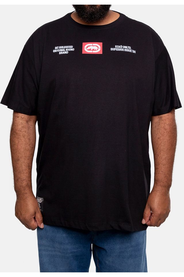 Camiseta-Ecko-Estampada-Plus-Size-Preta