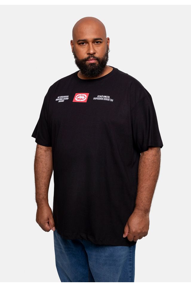 Camiseta-Ecko-Estampada-Plus-Size-Preta