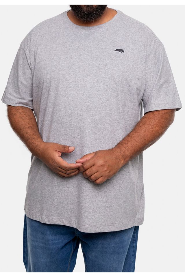 Camiseta-Ecko-Estampada-Plus-Size-Cinza-Mescla
