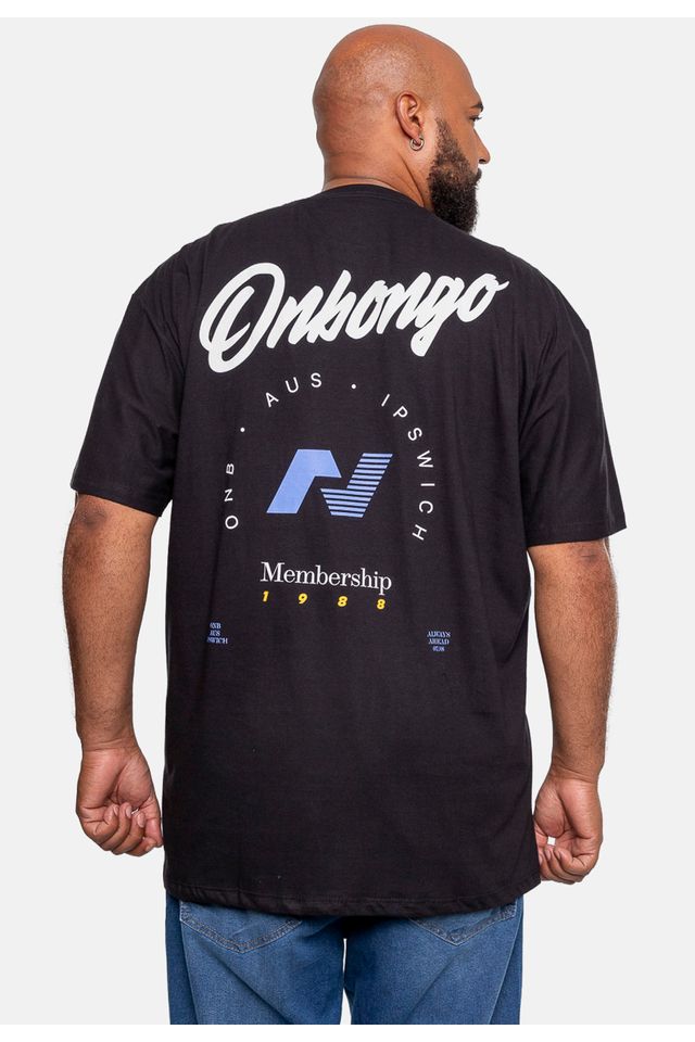 Camiseta-Onbongo-Estampada-Plus-Size-Preta