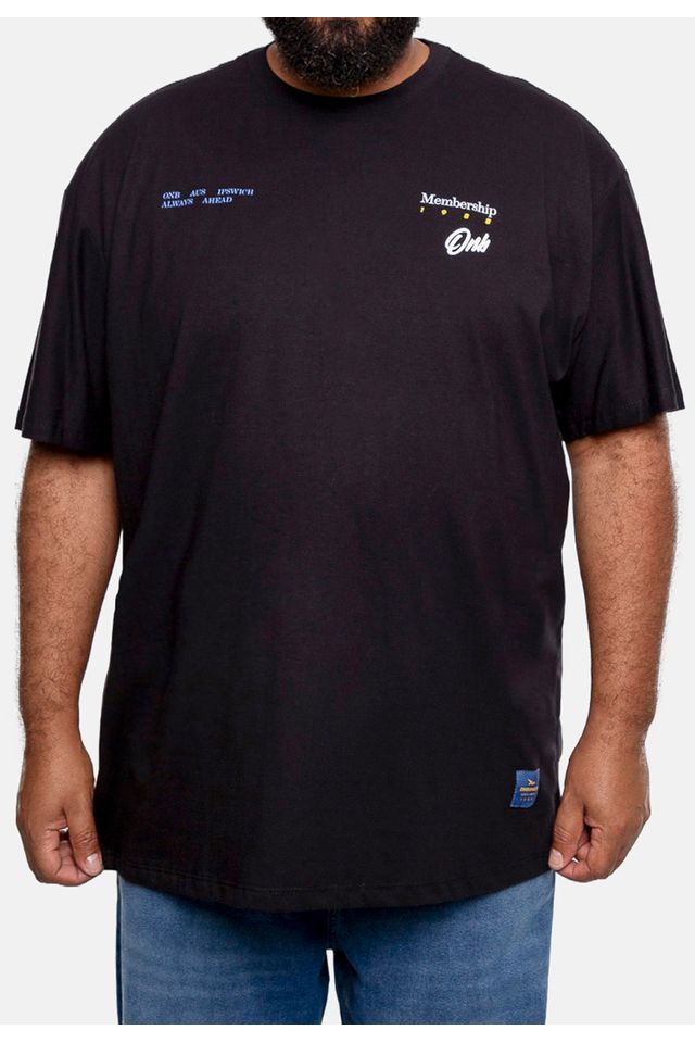 Camiseta-Onbongo-Estampada-Plus-Size-Preta