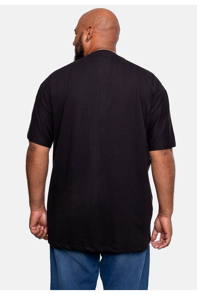 Camiseta-Onbongo-Estampada-Plus-Size-Preta