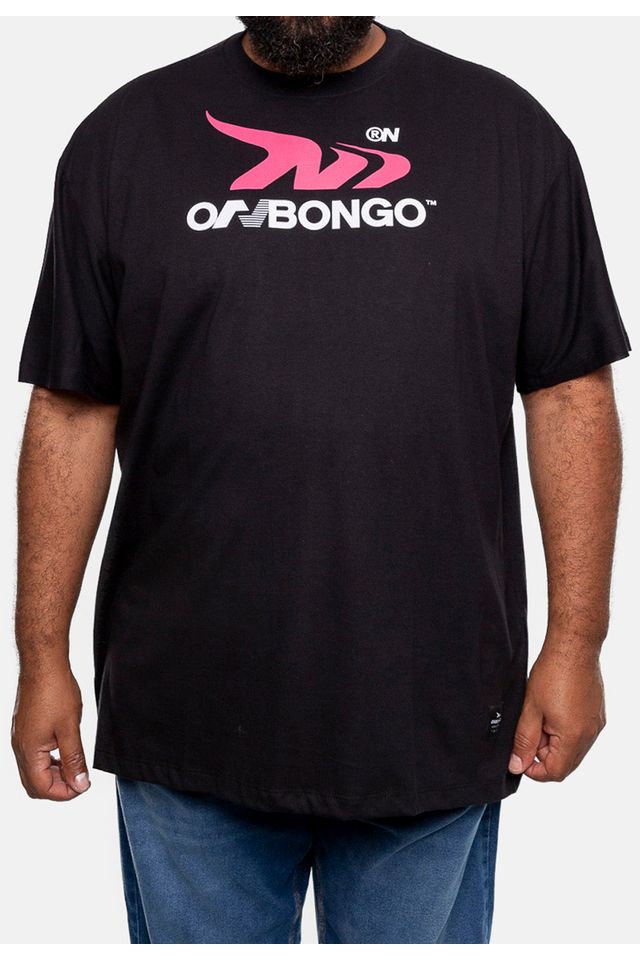 Camiseta-Onbongo-Estampada-Plus-Size-Preta