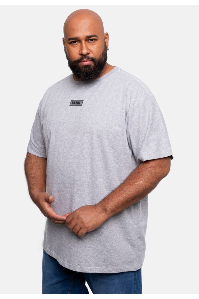 Camiseta-Fatal-Estampada-Plus-Size-Cinza-Mescla