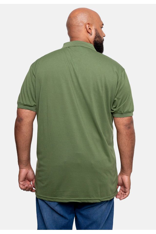 Camisa-Ecko-Polo-Piquet-Plus-Size-Verde