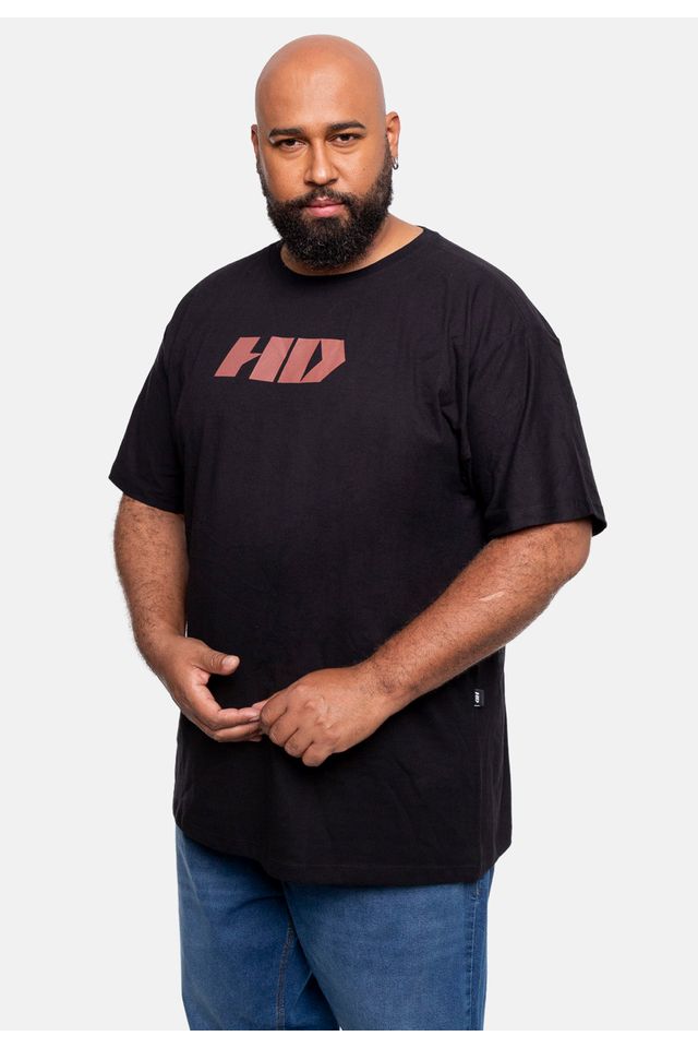 Camiseta-HD-Estampada-Plus-Size-Preta