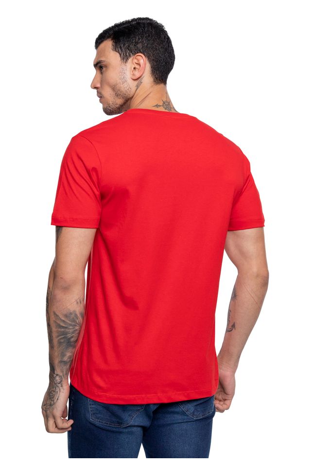 Camiseta-Ecko-Estampada-Vermelha