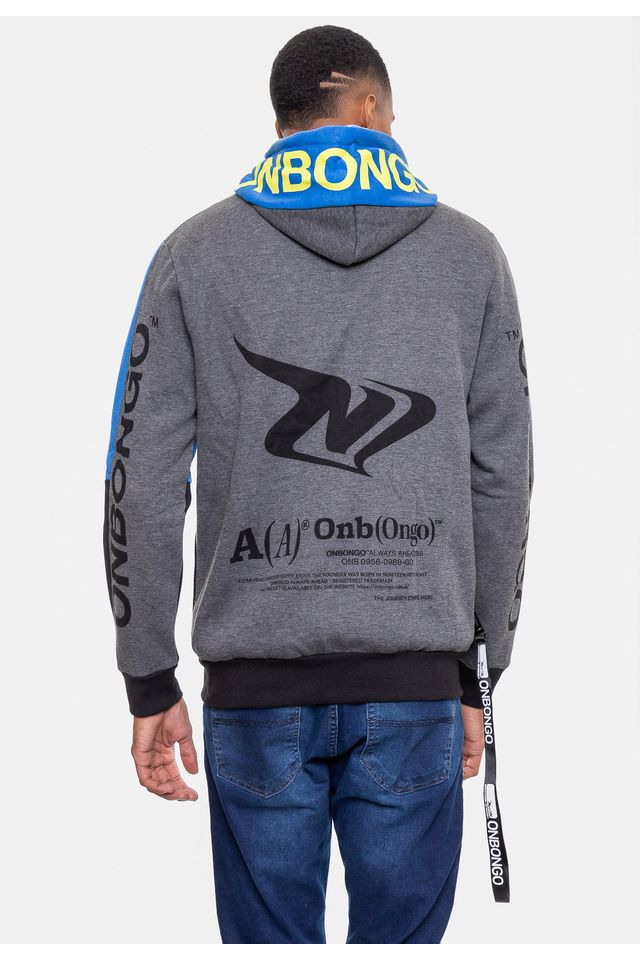 Moletom Onbongo Azul e Preto OnbongoBr - Main Image
