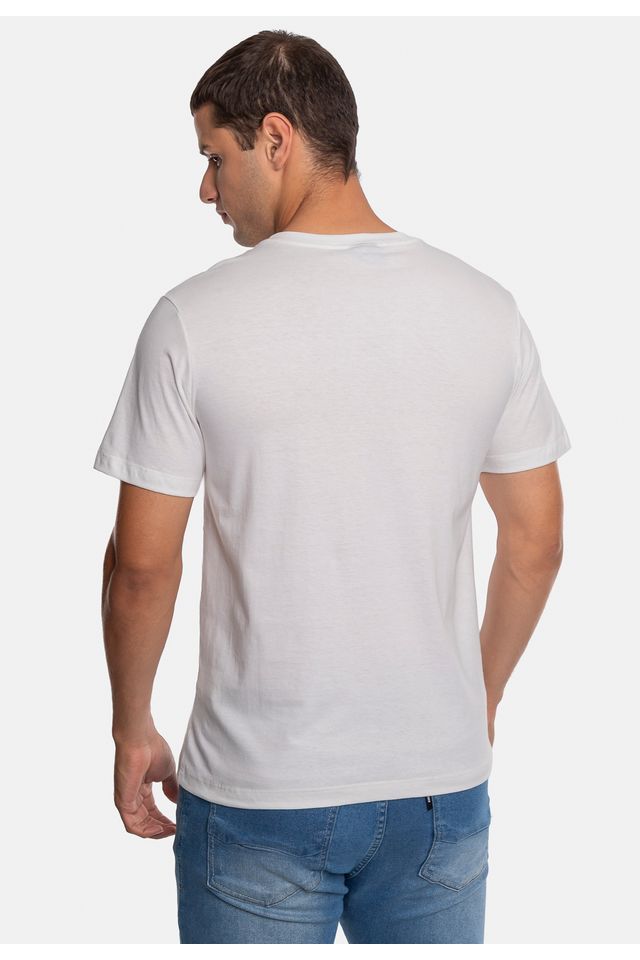 Camiseta-Ecko-Estampada-Branca
