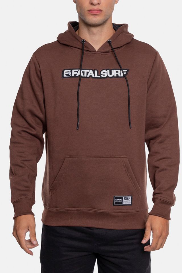 Moletom-Fatal-Canguru-Fechado-Marrom