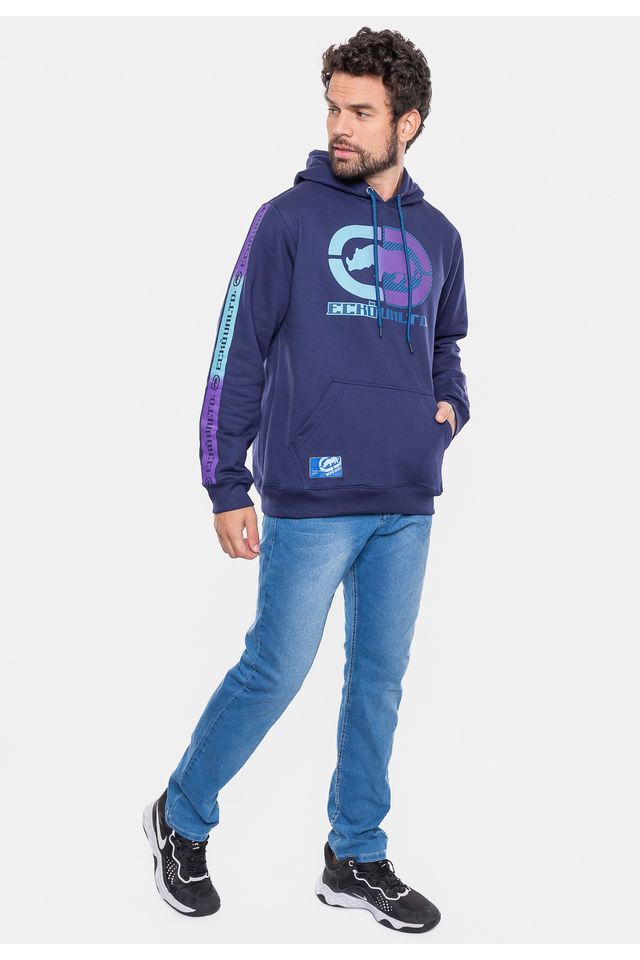 Moletom-Ecko-Canguru-Fechado-Azul-Marinho