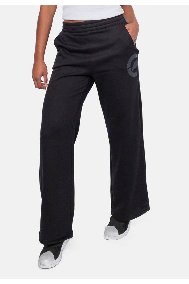 Calca-Ecko-Moletom-Preta Calca-Ecko-Moletom-Preta