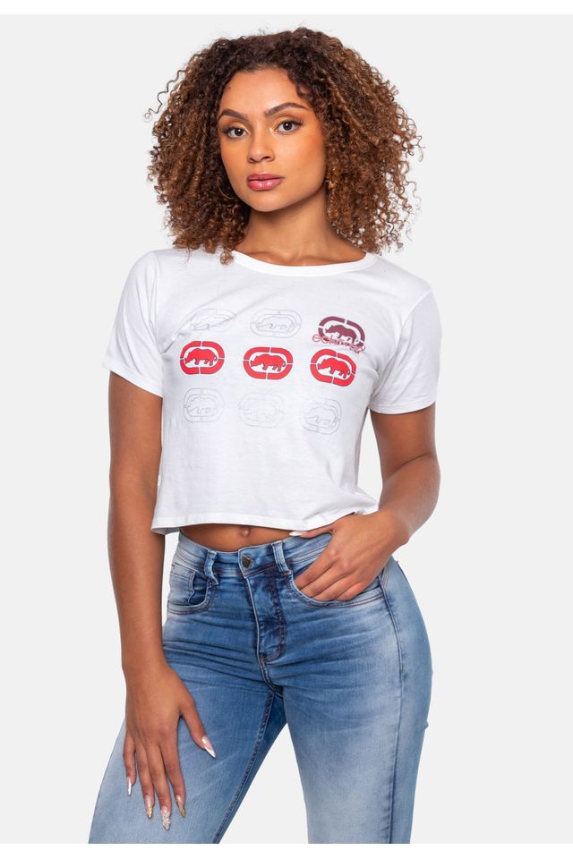Camiseta-Ecko-Cropped-Branca-Off