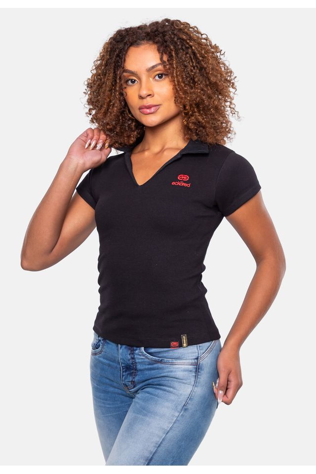 Camisa-Ecko-Polo-Preta