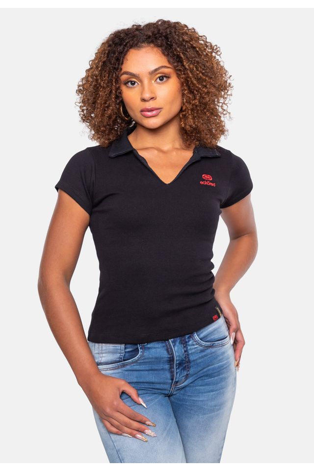 Camisa-Ecko-Polo-Preta