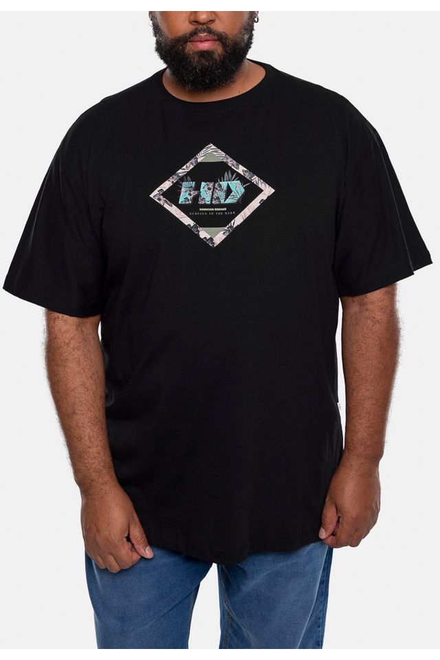 Camiseta-HD-Estampada-Plus-Size-Preta