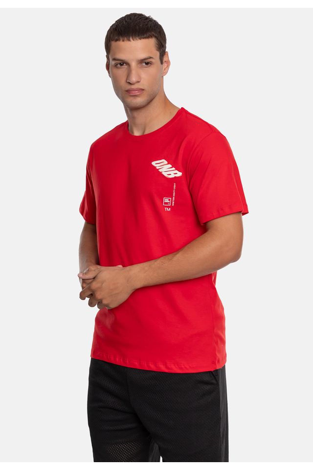 Camiseta-Onbongo-Estampada-Vermelha