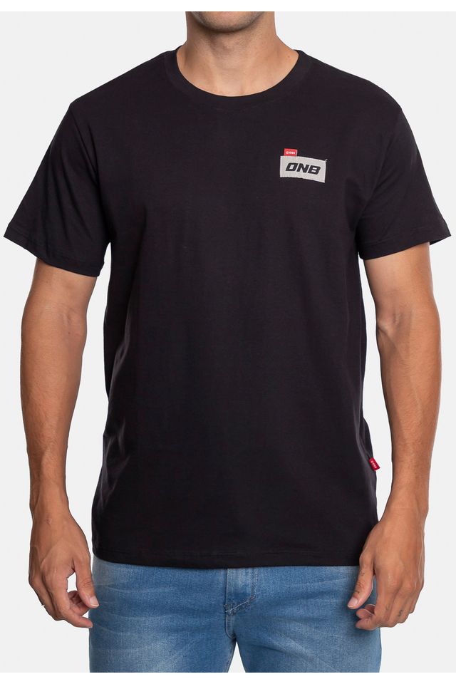 Camiseta-Onbongo-Estampada-Preta
