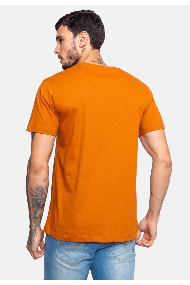 Camiseta-Ecko-Estampada-Caramelo