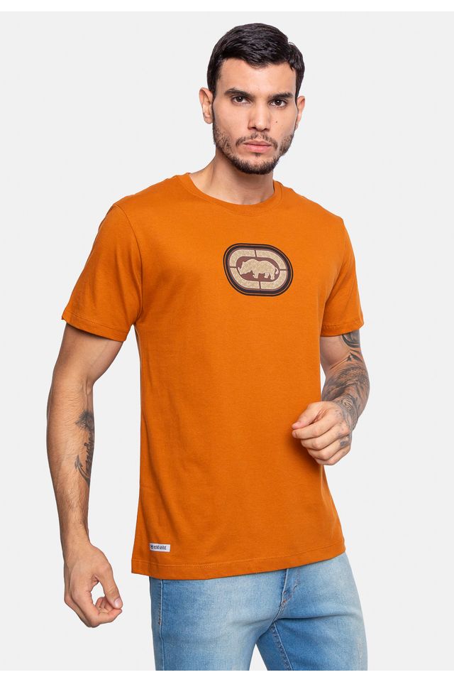 Camiseta-Ecko-Estampada-Caramelo