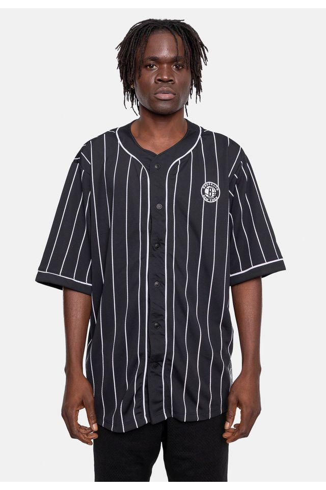 Camisa-NBA-Oversize-Brooklyn-Nets-Preta