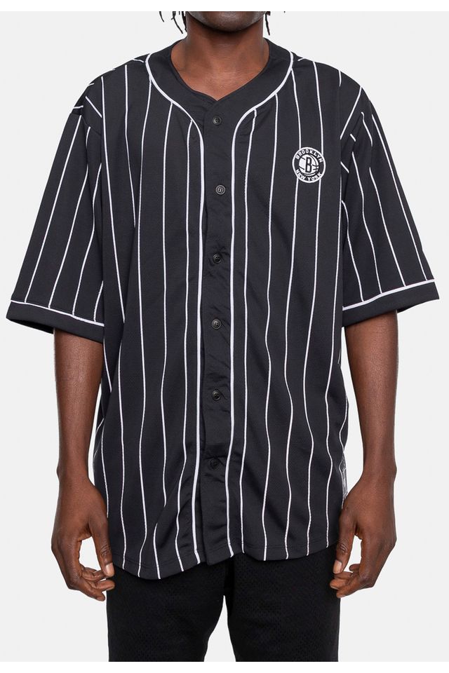 Camisa-NBA-Oversize-Brooklyn-Nets-Preta