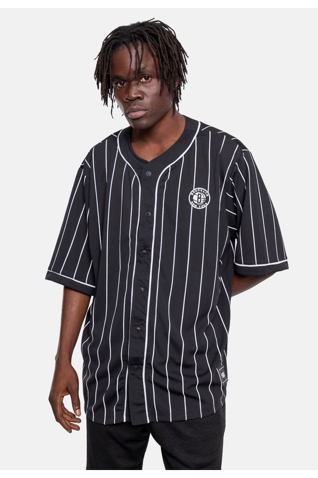 Camisa-NBA-Oversize-Brooklyn-Nets-Preta
