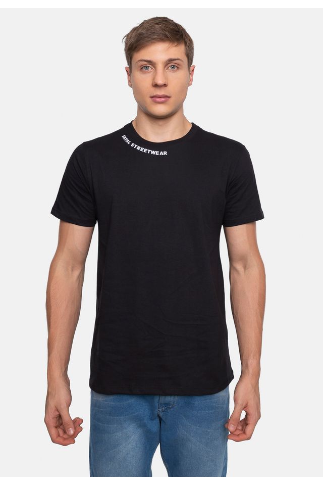 Camiseta-Fatal-Estampada-Preta