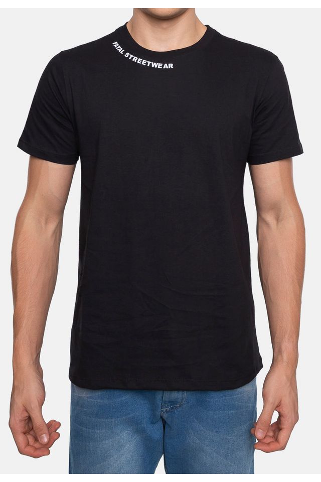 Camiseta-Fatal-Estampada-Preta