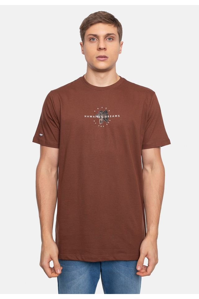 Camiseta-HD-Estampada-Marrom
