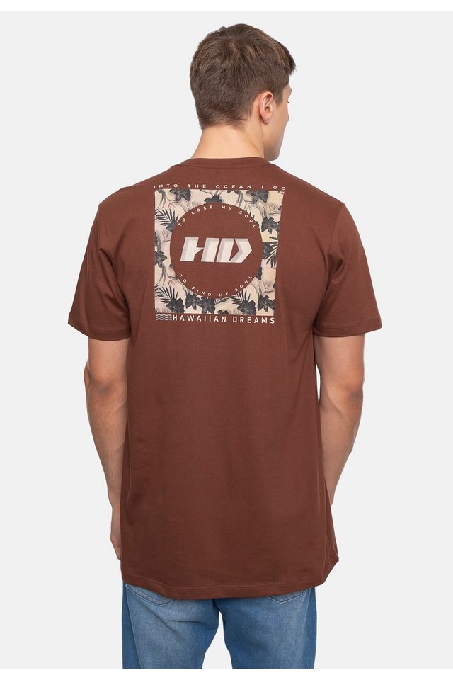 Camiseta-HD-Estampada-Marrom
