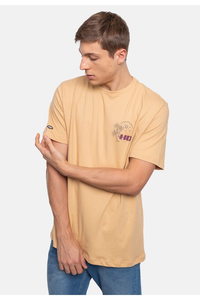Camiseta-HD-Estampada-Bege
