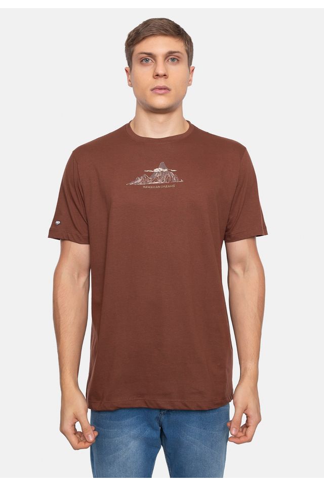 Camiseta-HD-Estampada-Marrom
