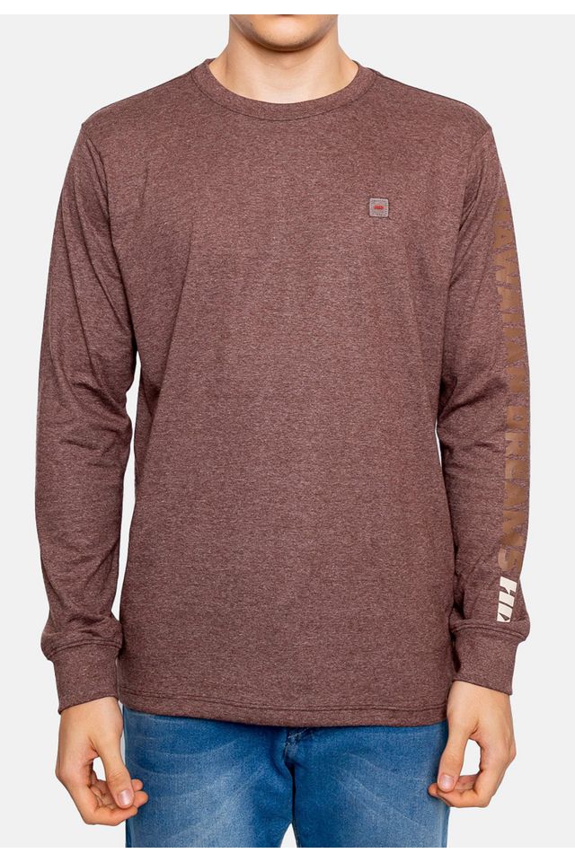 Camiseta-HD-Manga-Longa-Marrom