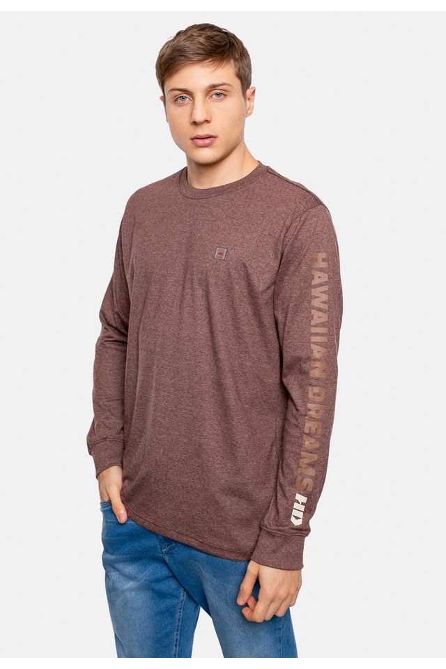 Camiseta-HD-Manga-Longa-Marrom