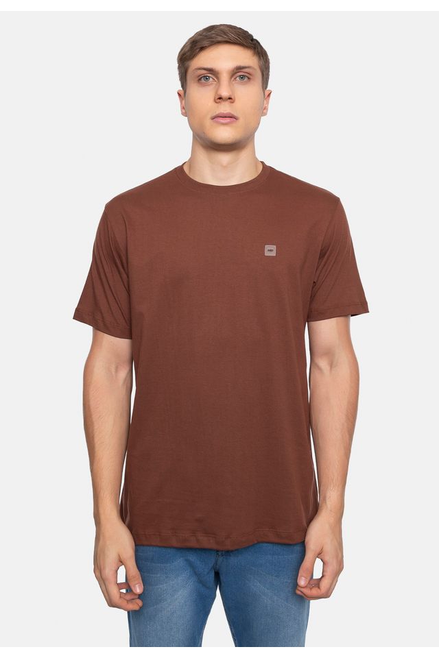 Camiseta-HD-Estampada-Marrom