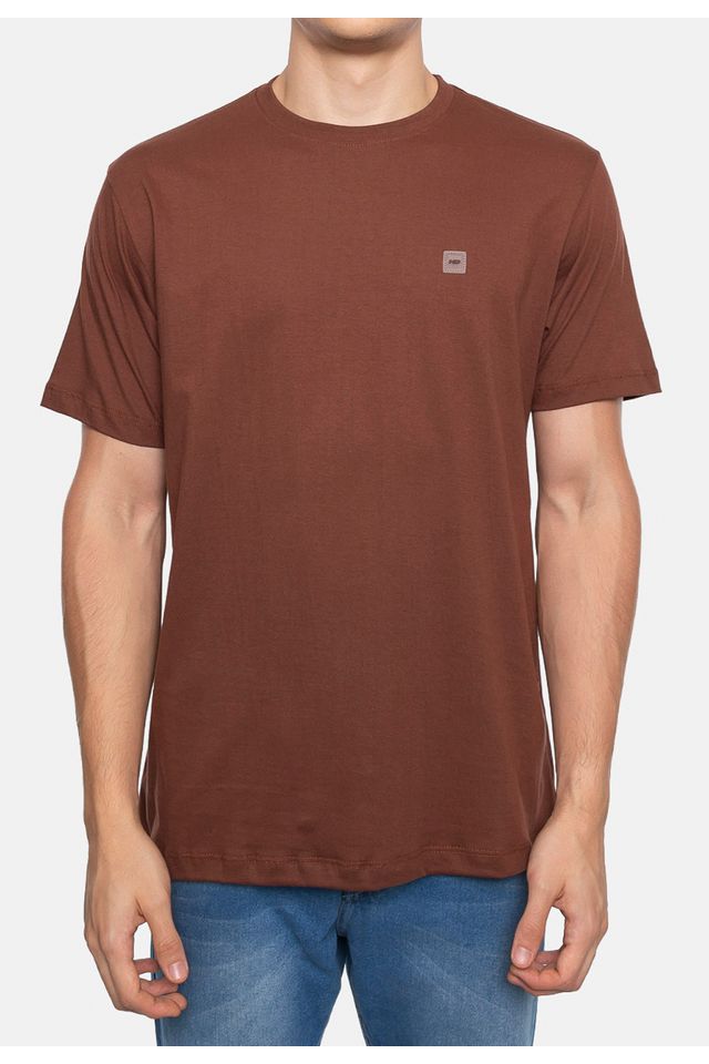 Camiseta-HD-Estampada-Marrom
