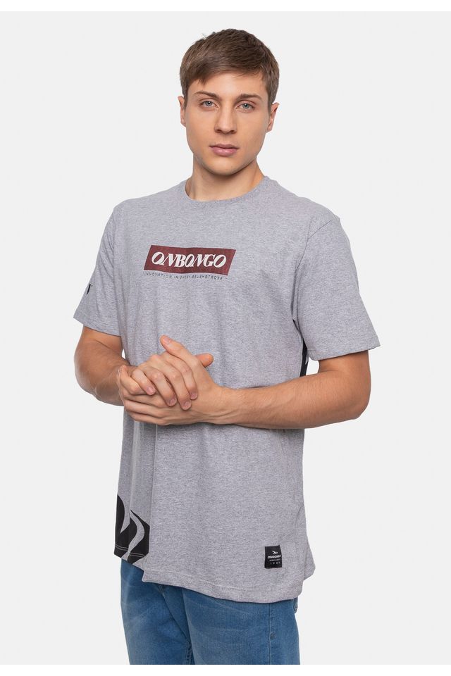 Camiseta-Onbongo-Estampada-Cinza