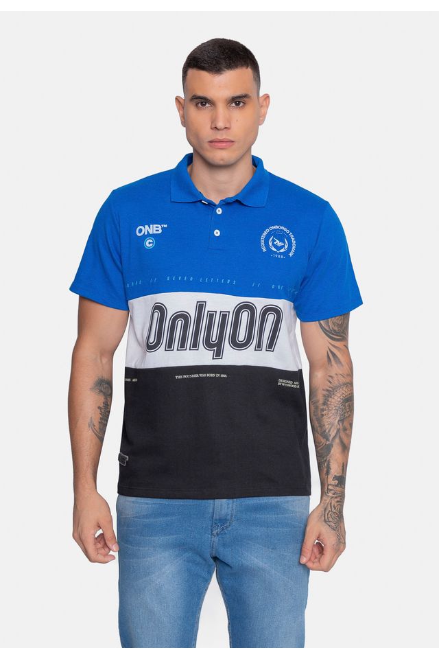 Camisa-Polo-Onbongo-Masculina-Azul-Royal Camisa-Polo-Onbongo-Masculina-Azul-Royal