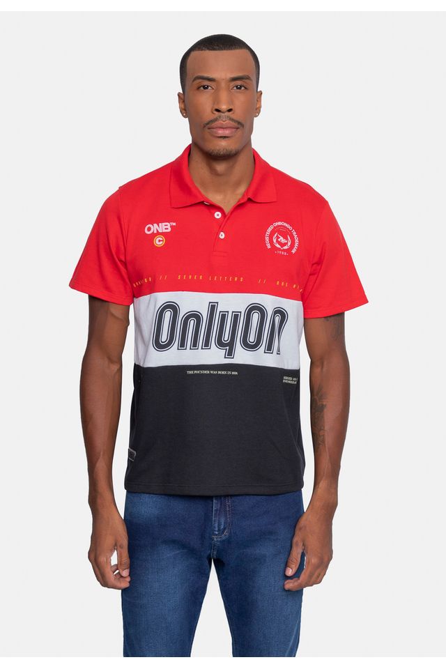 Camisa-Polo-Onbongo-Masculina-Vermelha Camisa-Polo-Onbongo-Masculina-Vermelha