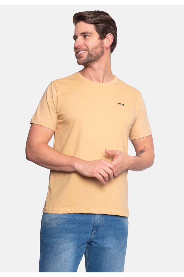 Camiseta-Fatal-Estampada-Bege