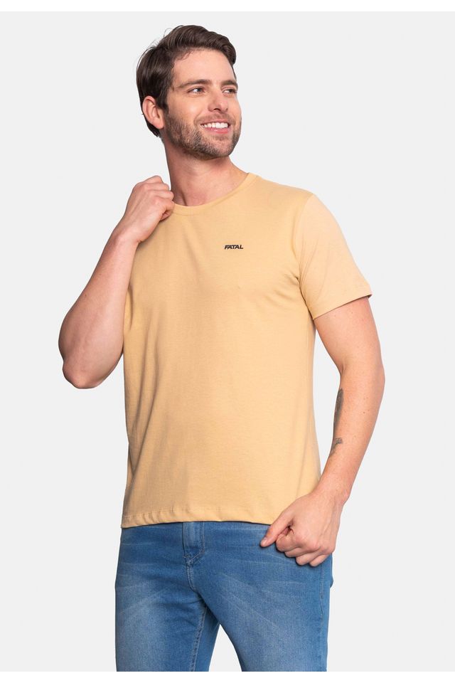 Camiseta-Fatal-Estampada-Bege