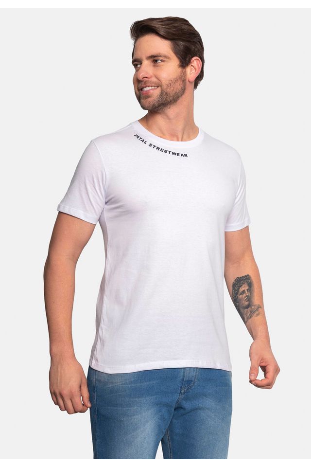 Camiseta-Fatal-Estampada-Branca