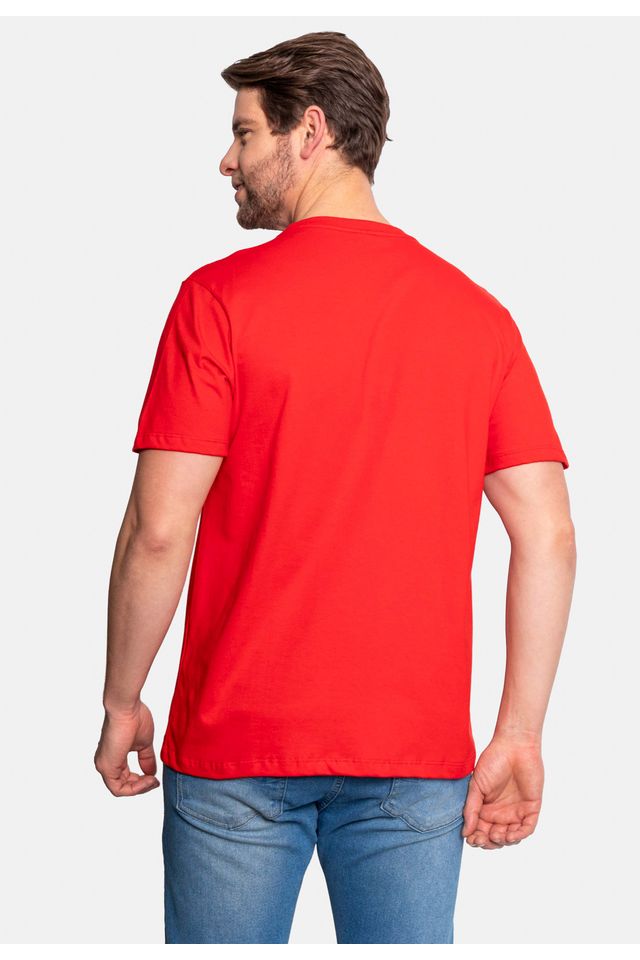 Camiseta-Ecko-Estampada-Vermelha