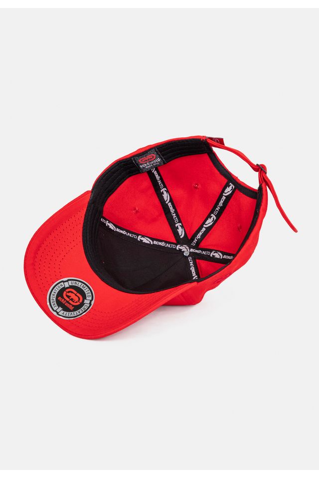Bone-Ecko-Aba-Curva-Estruturado-Vermelho