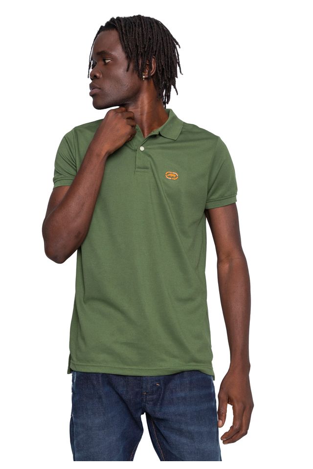 Camisa-Polo-Ecko-Piquet-Verde