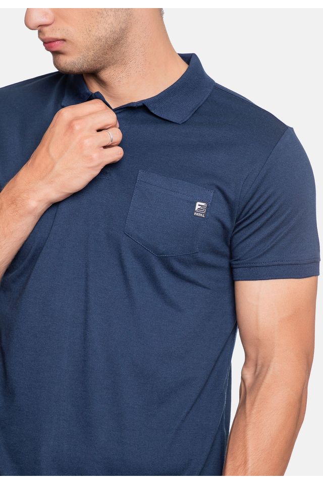 Camisa-Polo-Fatal-Piquet-Masculina-Marinho-Navy-Hipnose